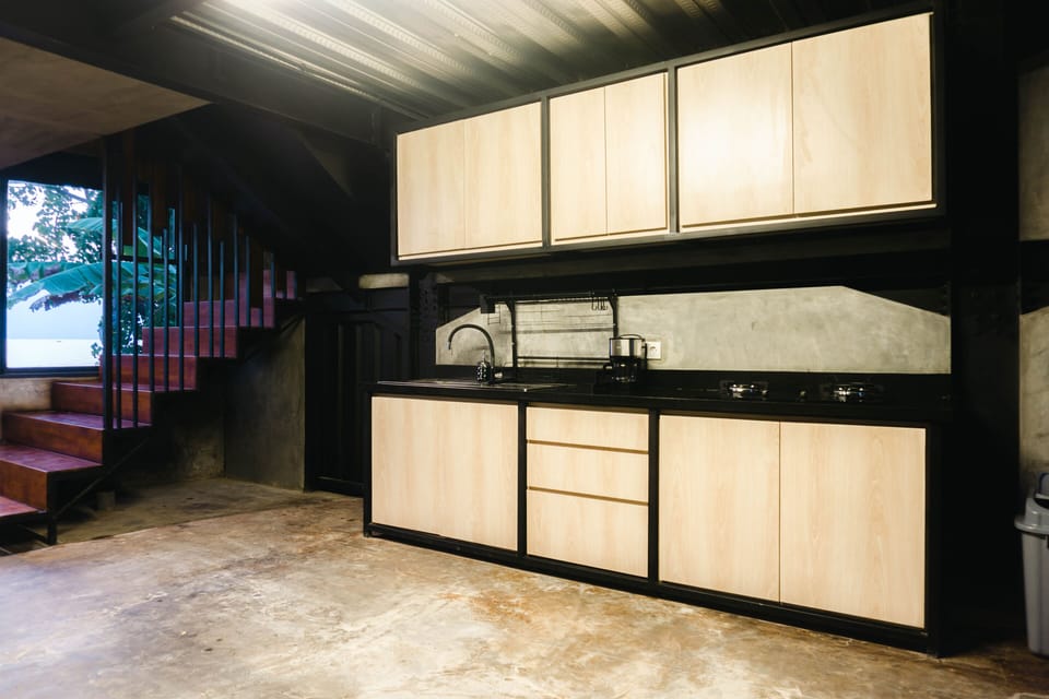 Villa, 1 Bedroom | Private kitchen | Fridge, stovetop, electric kettle, cookware/dishes/utensils