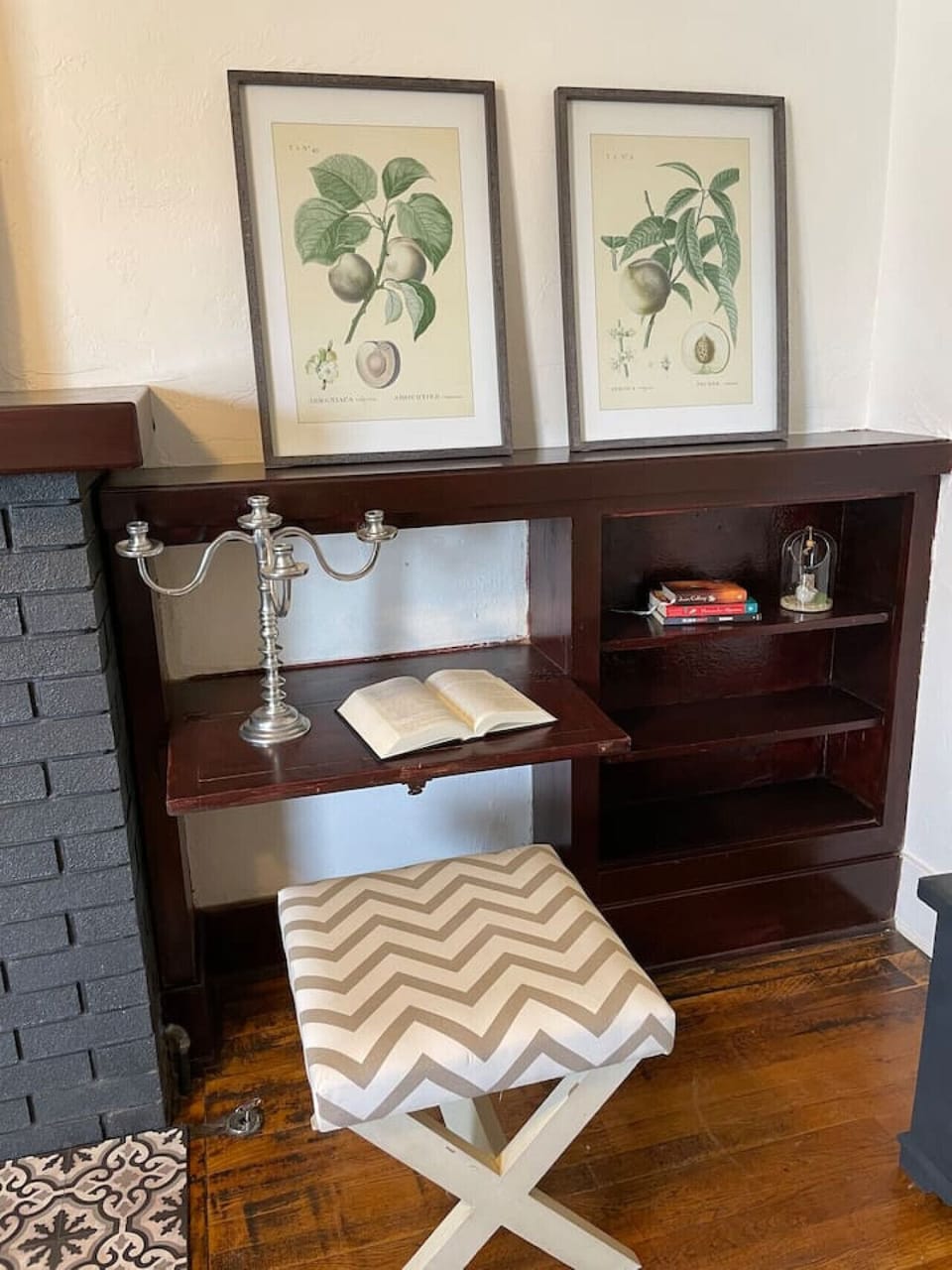 Historic home with quaint features