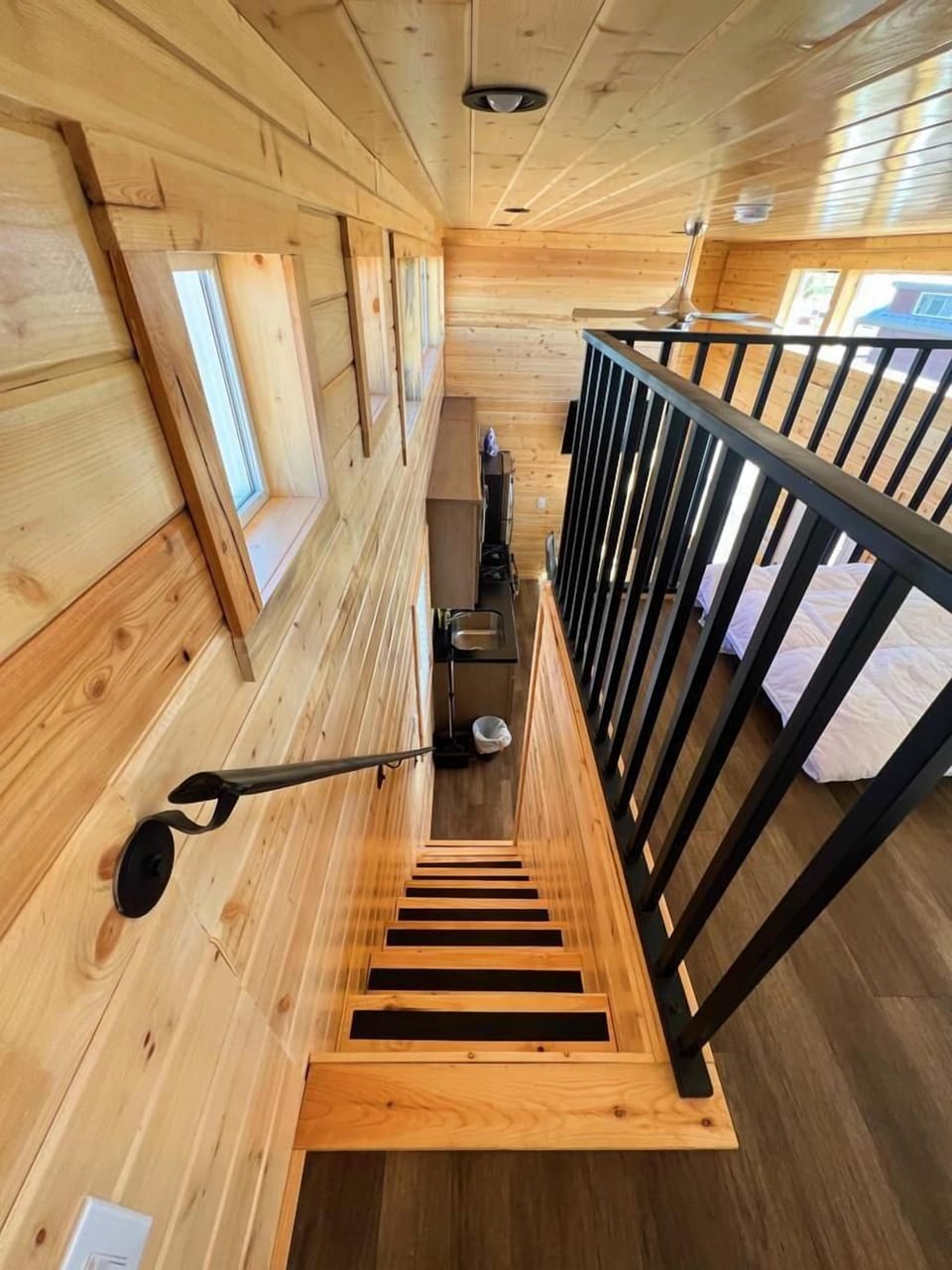Stairway to loft