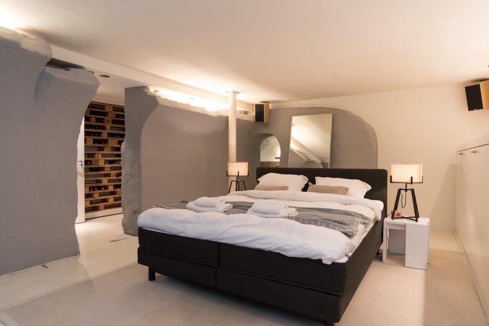 Bedroom with King sized Bed