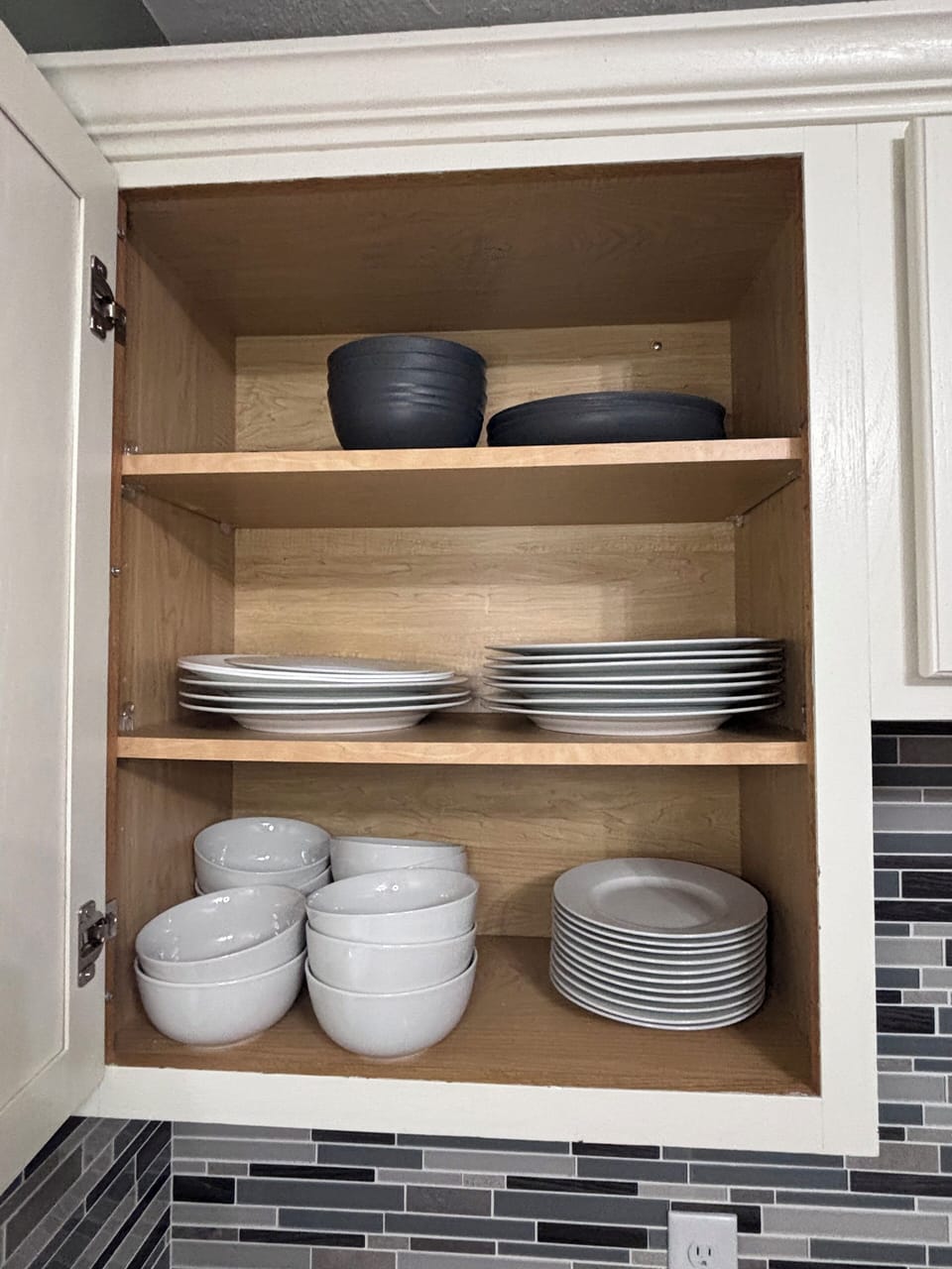 Fully stocked kitchen