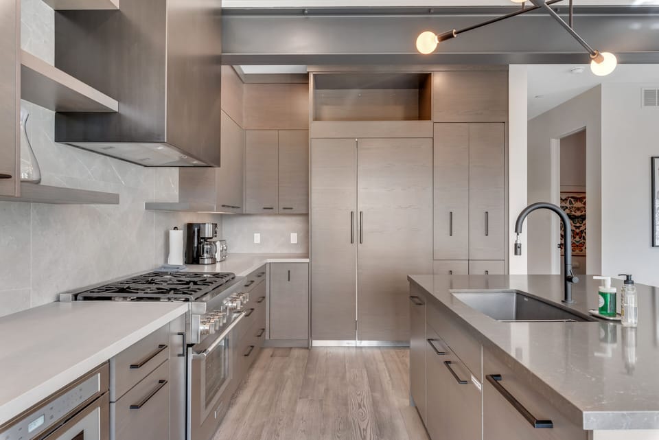 Ridgeline at The Canyons | Private kitchen | Full-size fridge, microwave, oven, stovetop