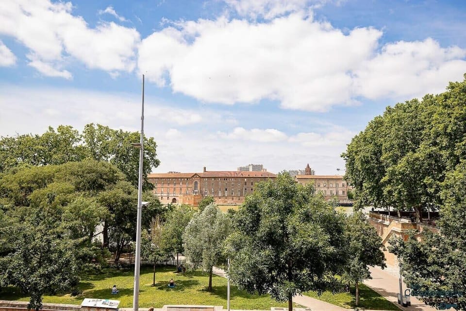 Vue depuis la fenêtre du logement 