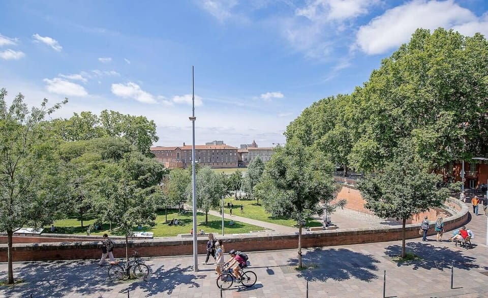 Vue depuis la fenêtre du logement 