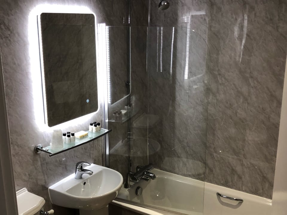 Superior Family Room & Sofa Bed | Bathroom | Shower, free toiletries, hair dryer, towels