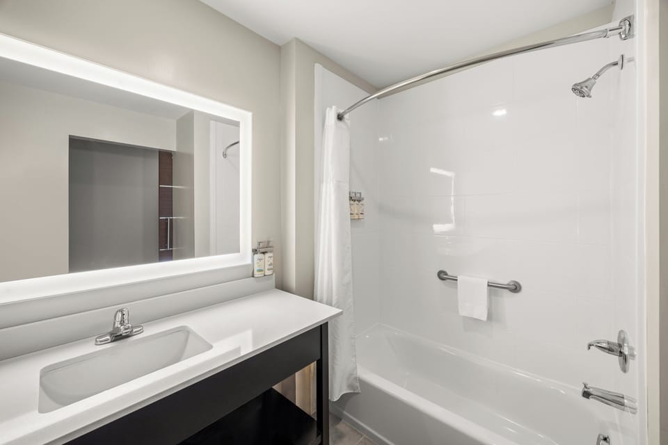 Free toiletries, hair dryer, towels, soap