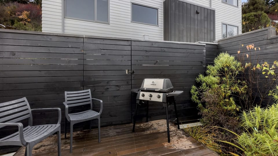 BBQ deck area