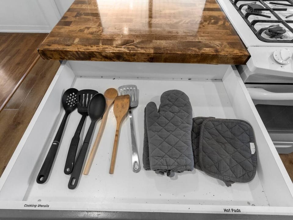 Serving Spoons and Hot Pads