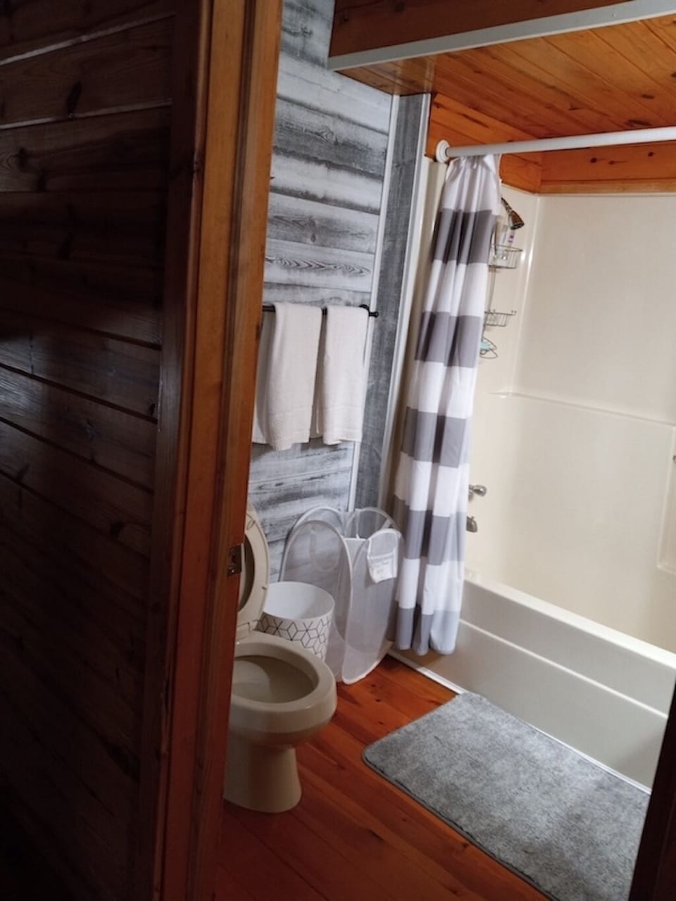 Second story bathroom 2 with tub and shower