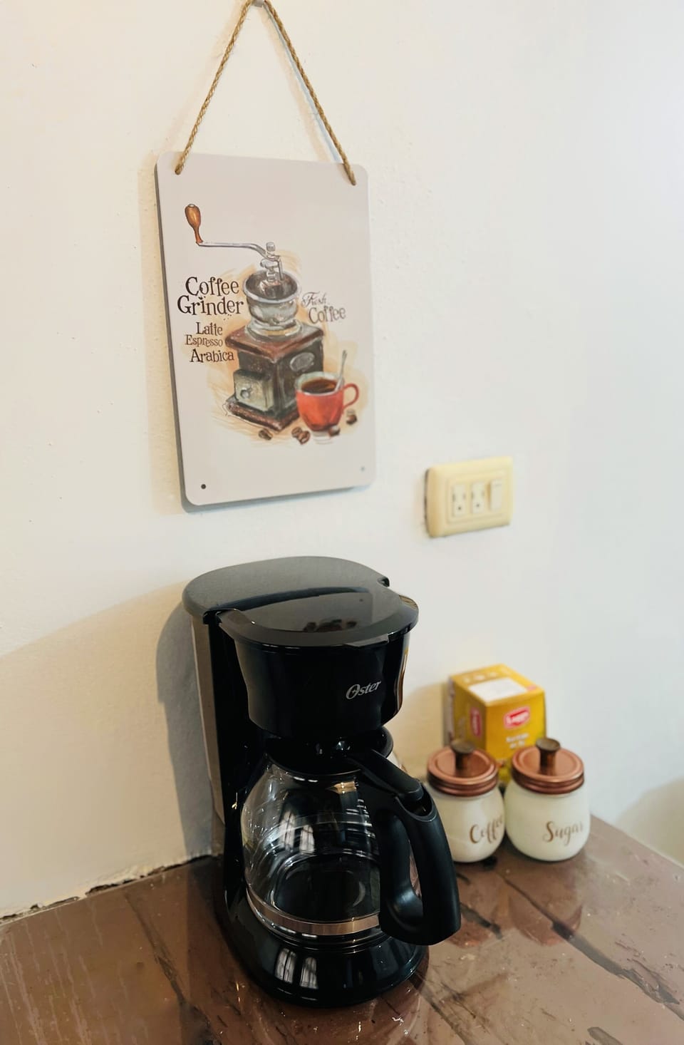 Coffee and/or coffee maker