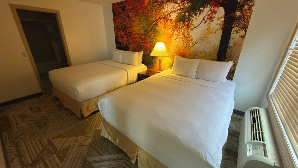 Suite, 2 Queen Beds, Non Smoking | 1 bedroom, in-room safe, desk, blackout drapes