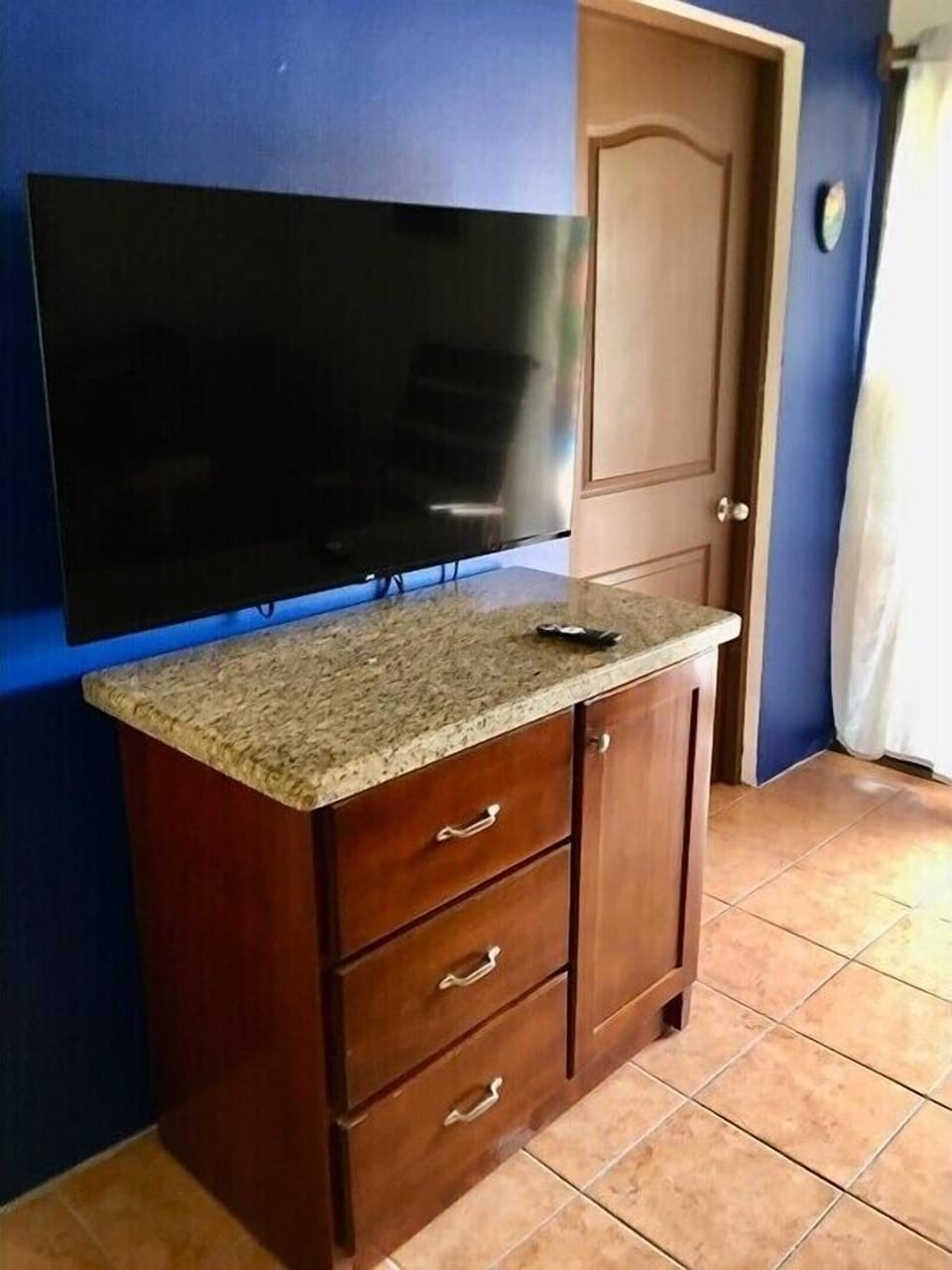 65" TV in the living room