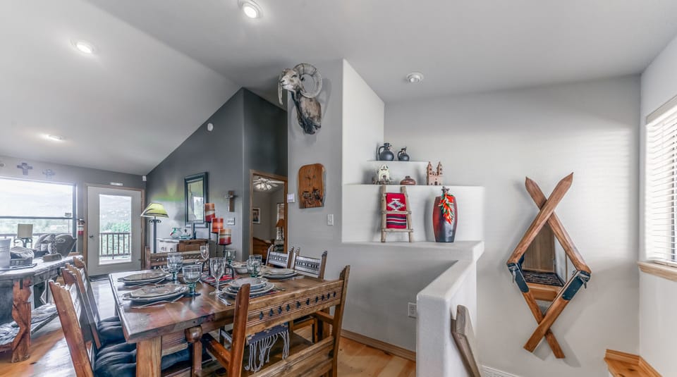 Walk into open dining/kitchen/living room