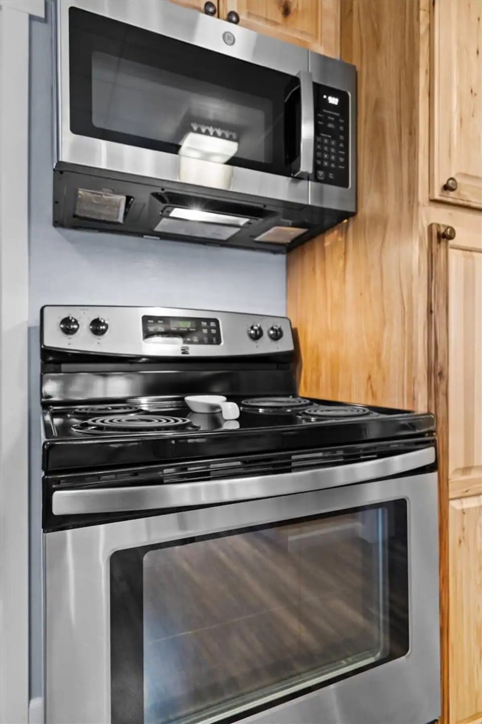 Stove and microwave