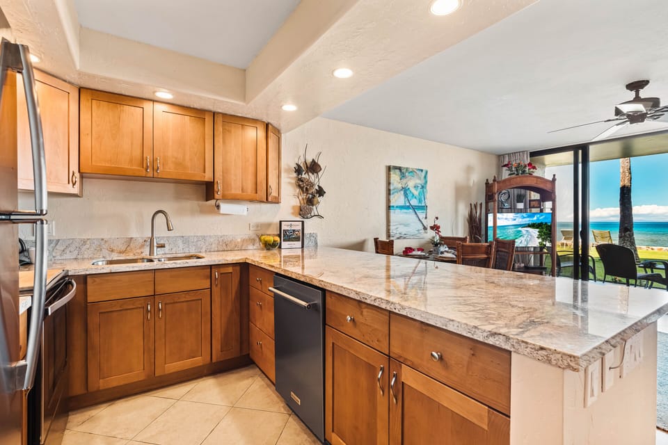 Fully equipped kitchen