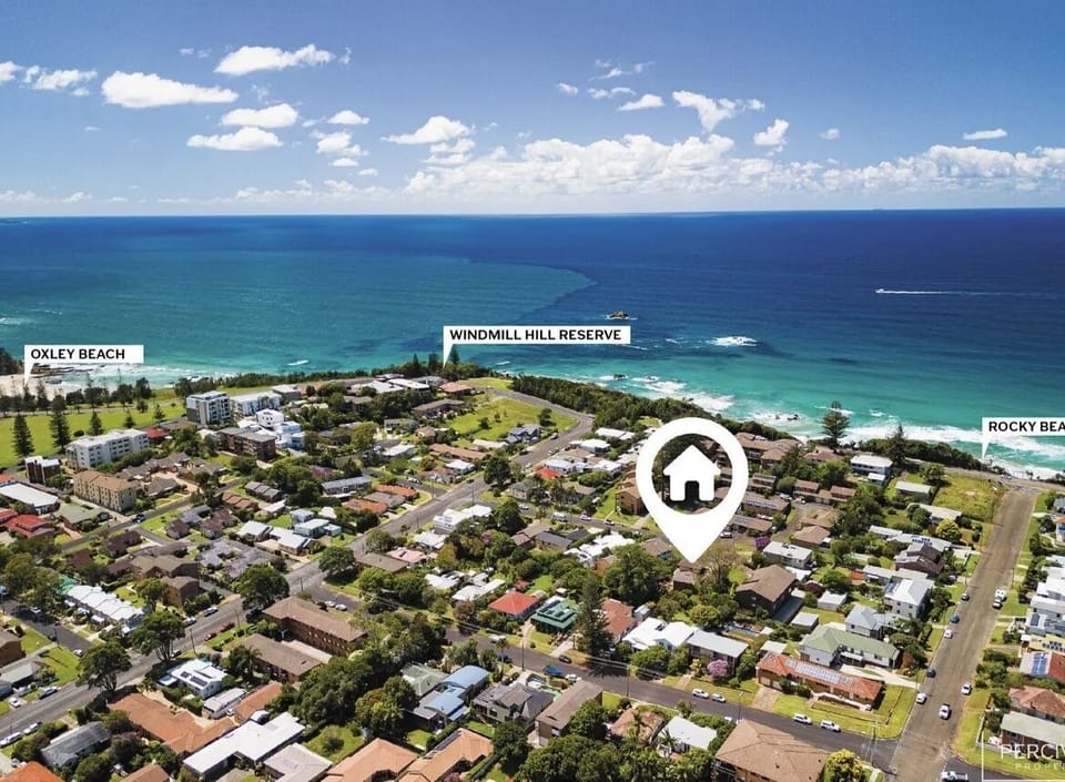 Aerial location shot