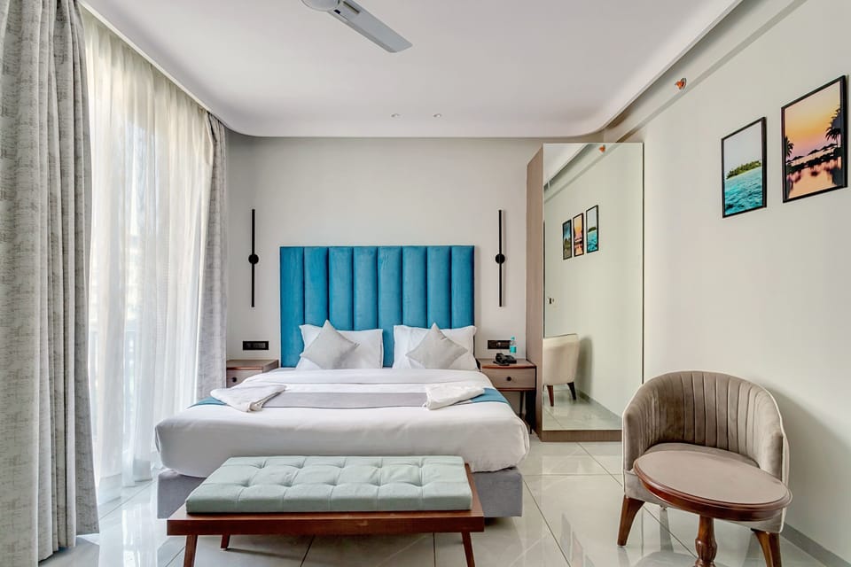 In-room safe, desk, blackout drapes, iron/ironing board