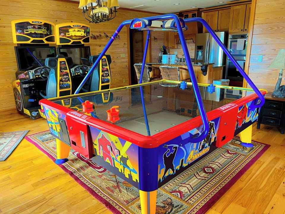 4 Player Monster Air Hockey
