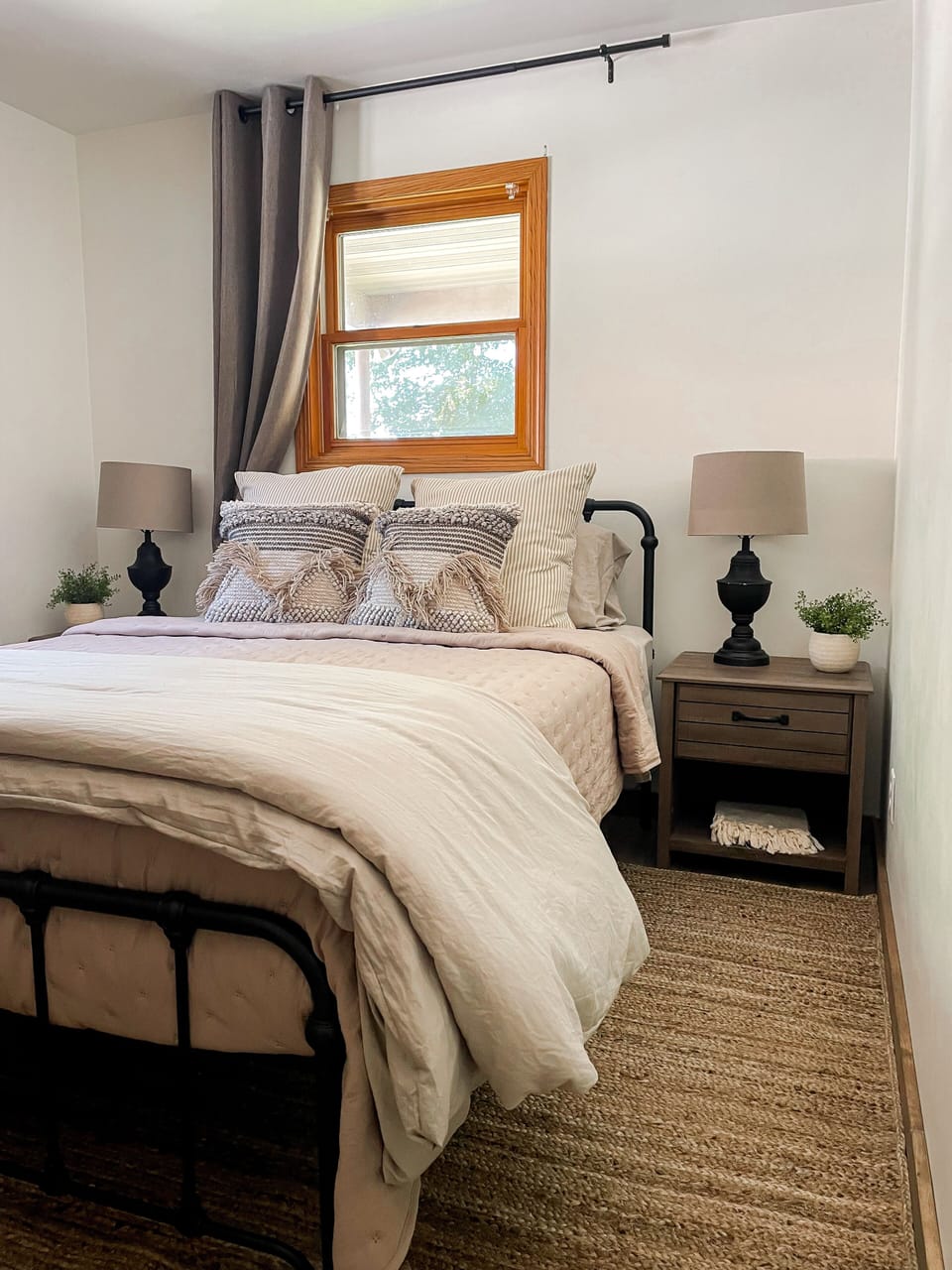 Cozy up in one of the bedrooms!