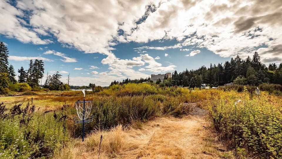 6-hole Disc Golf course during the drier months. 