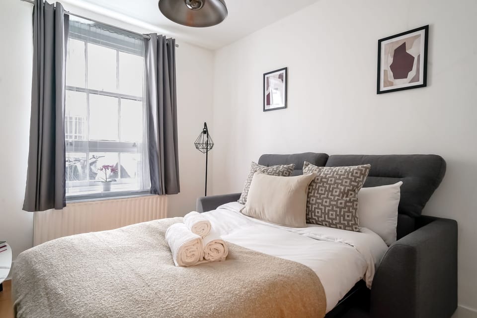 The third bedroom with a sofa bed