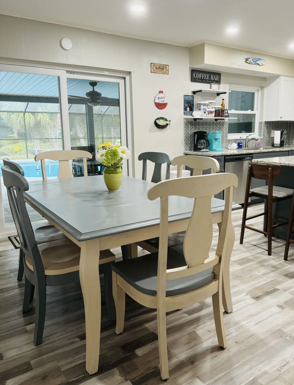 Welcome to your cozy formal dining area