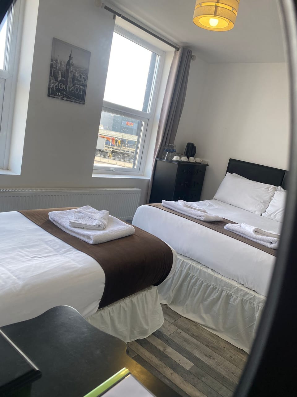 Quadruple Room, Partial Sea View | Iron/ironing board, free WiFi