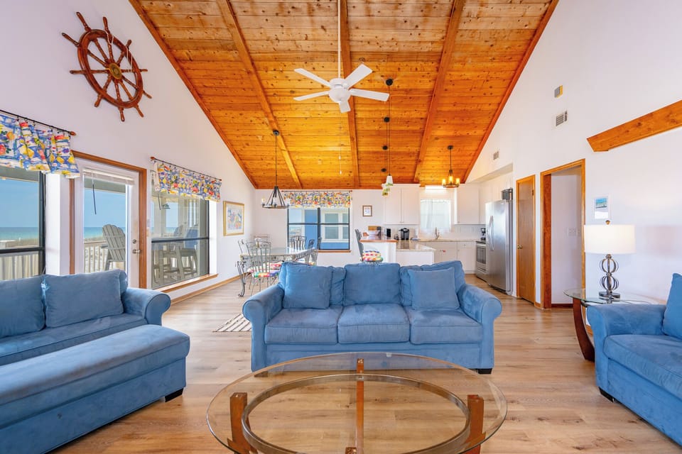 Plus furniture and plenty of seating for everyone during your stay