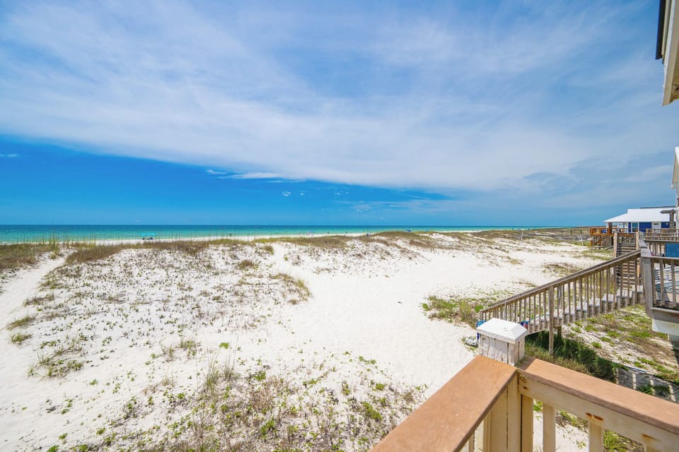 Gorgeous gulf front views and endless miles of beach