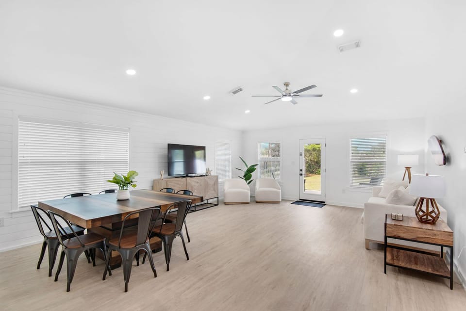 Spacious and open