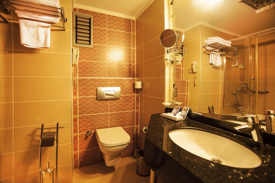 Double or Twin Room | Bathroom | Shower, free toiletries, hair dryer, towels