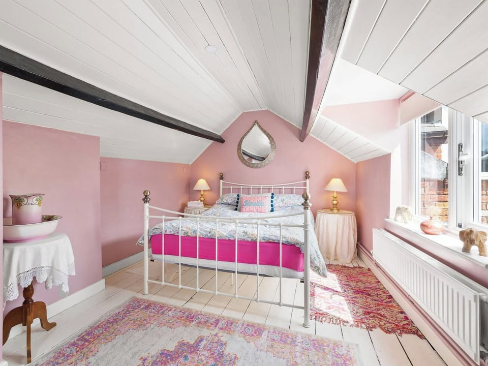 Bedroom | The Grooms Cottage - Squire Farm, Bishops Castle