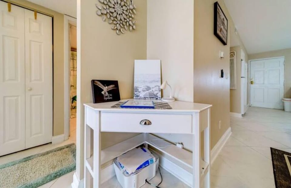 Working desk with computer