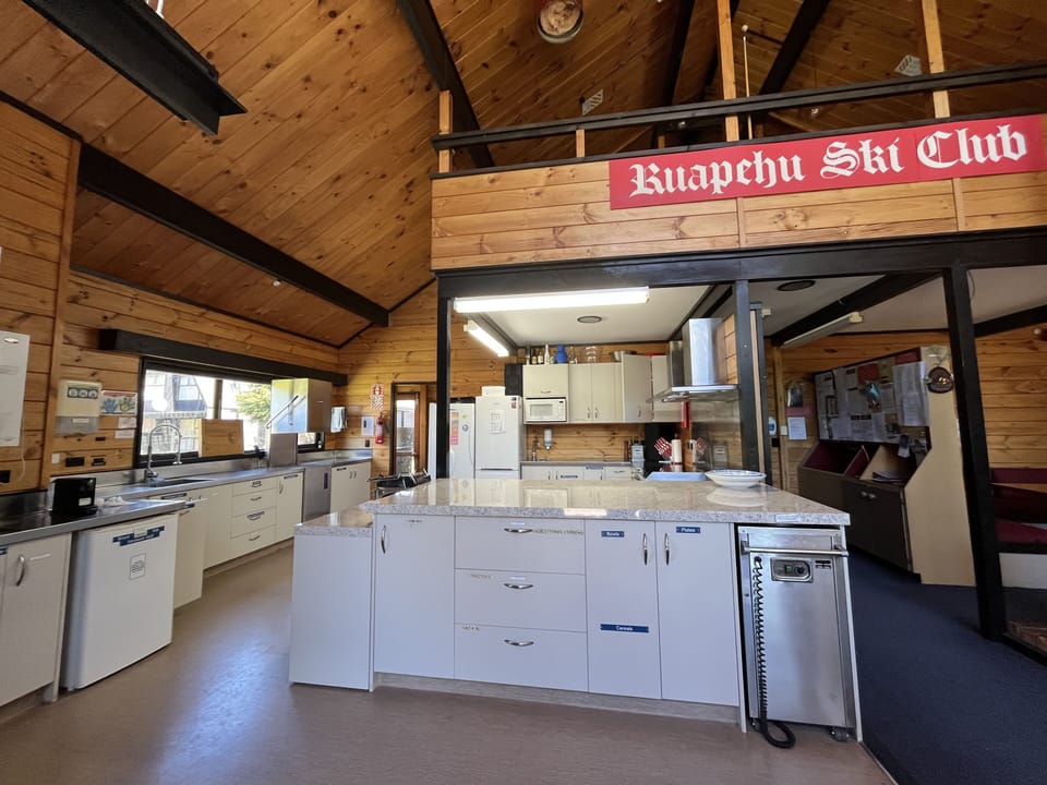 Large commercial kitchen area