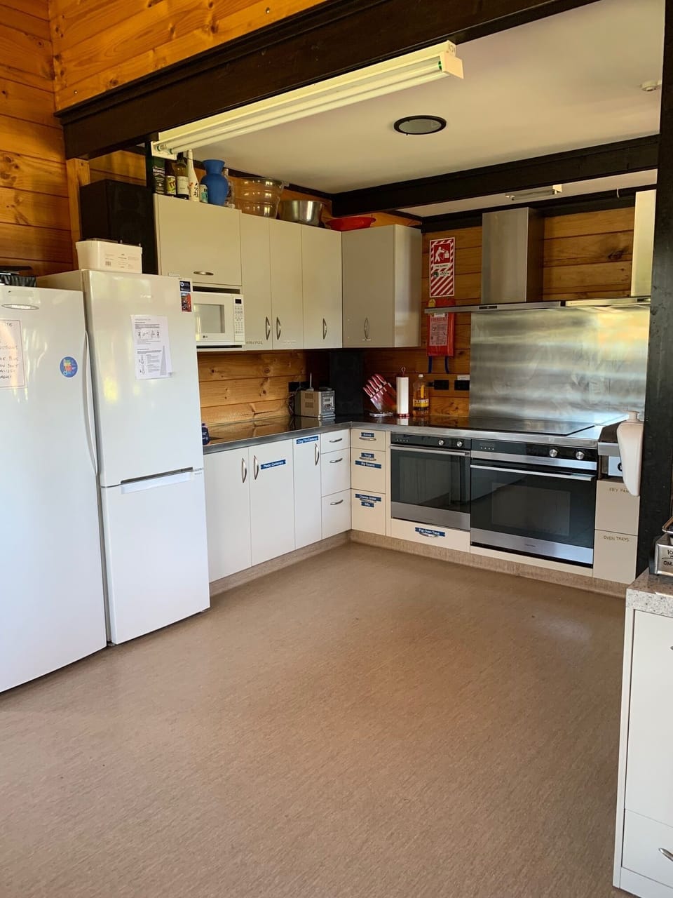 Large commercial kitchen