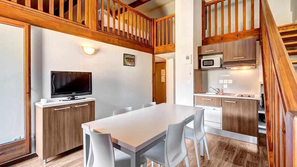 Eat a delicious meal at the dining table.