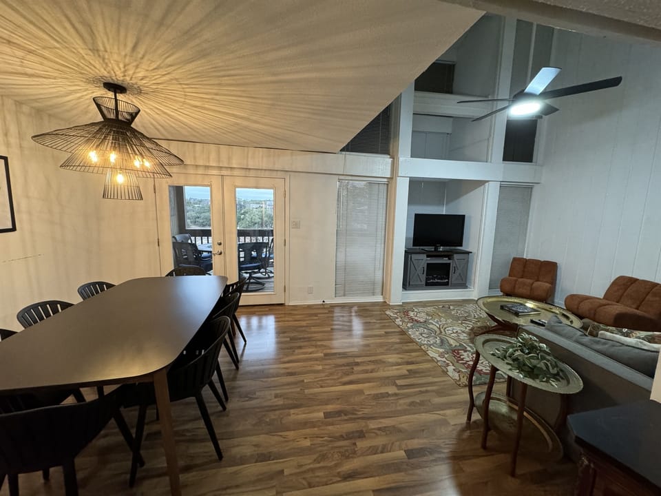 Dining room on the main level. 