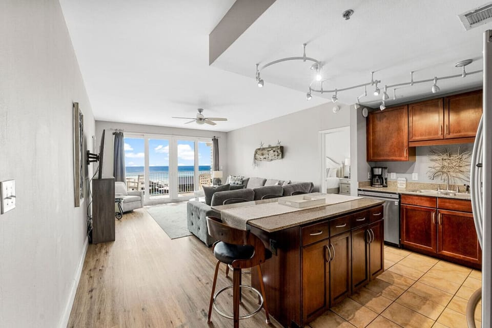 Kitchen and Living Areas