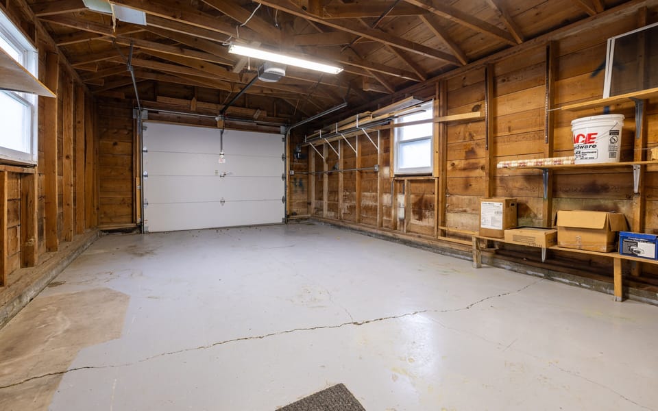Detached garage for guest use