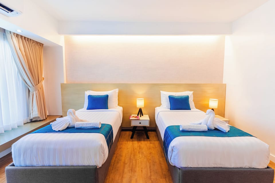 Double or Twin Room | Premium bedding, in-room safe, blackout drapes, WiFi (free)