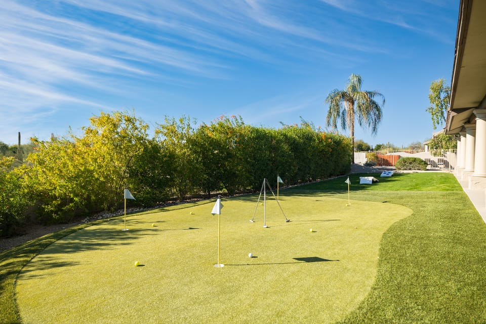 Putt your way to fun at our on-site mini golf course!