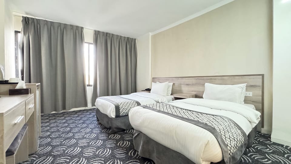Basic Twin Room | Egyptian cotton sheets, premium bedding, down comforters