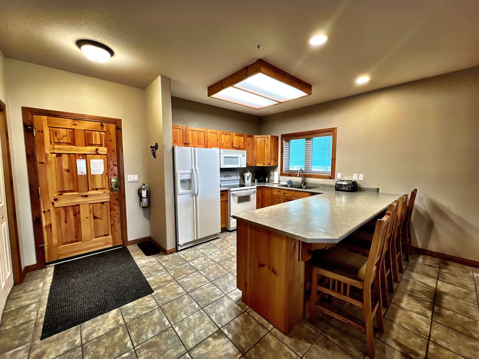Open concept kitchen with all the amenities for all of your culinary creations