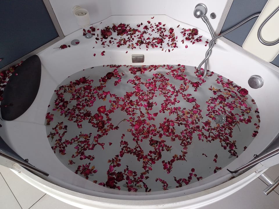 Premium Room | Bathroom | Separate tub and shower, free toiletries, bathrobes, towels