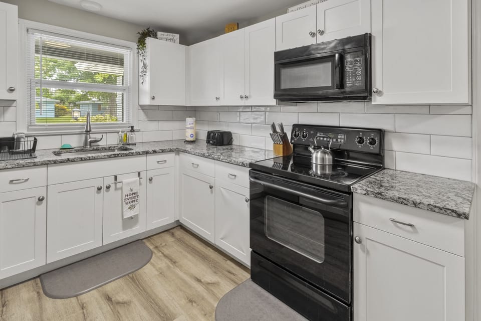 Recently renovated kitchen