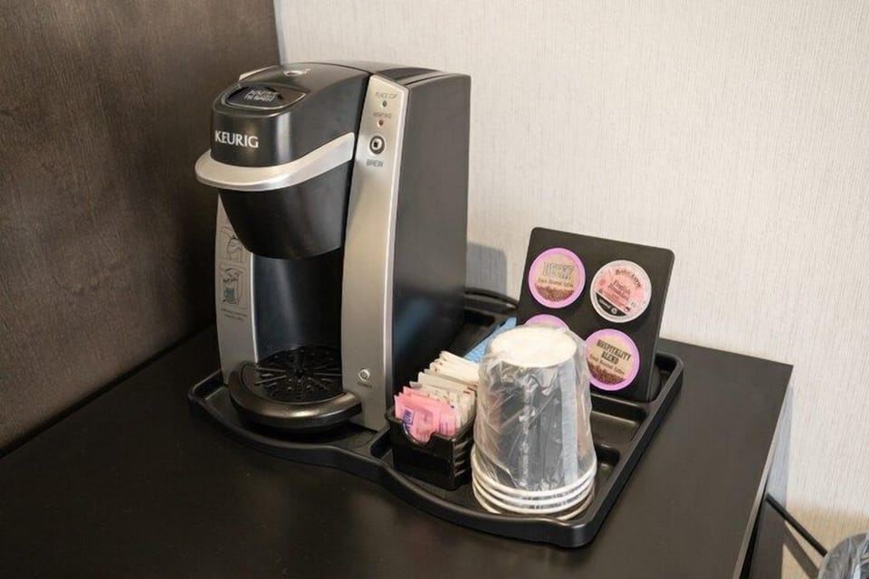 Snuggle up with a cup of coffee or tea.