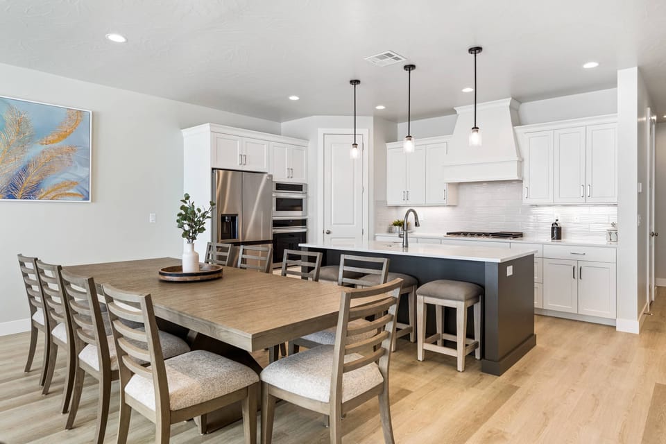 Dining Room and Kitchen