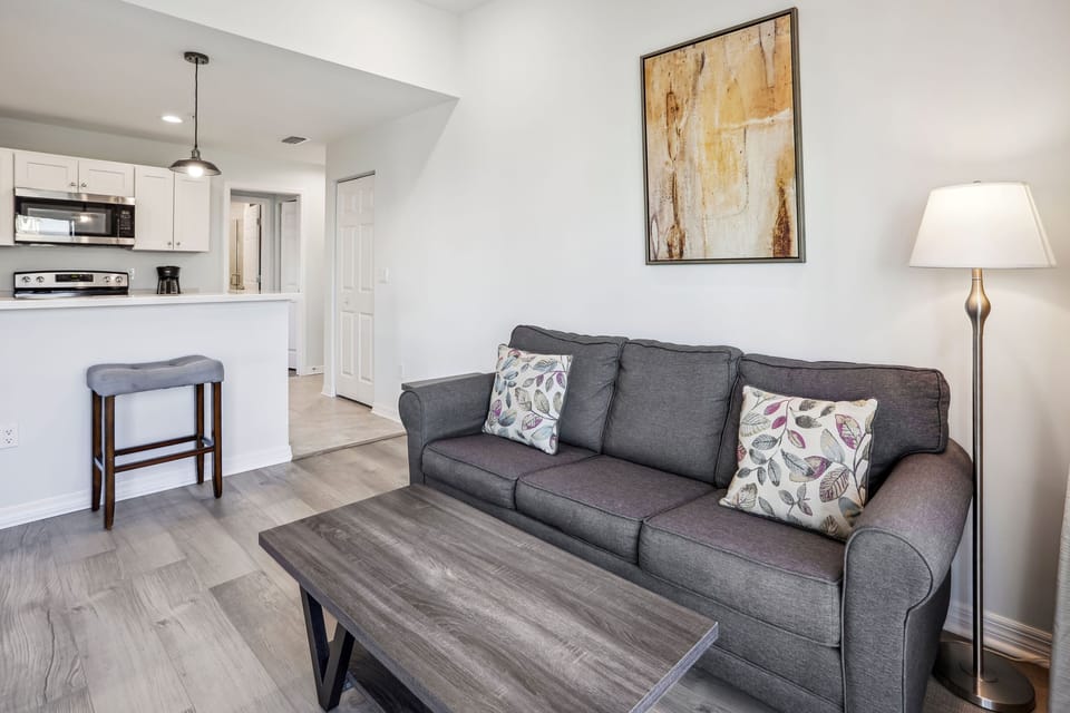 Living Room + Kitchen