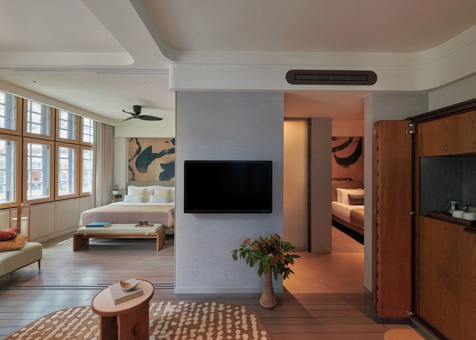 Suite, 2 Bedrooms (Heritage) | Hypo-allergenic bedding available, down comforters, pillowtop beds