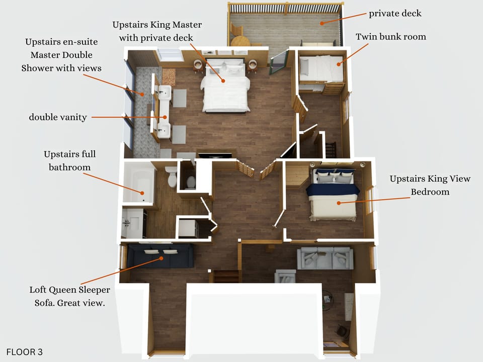 Upper level